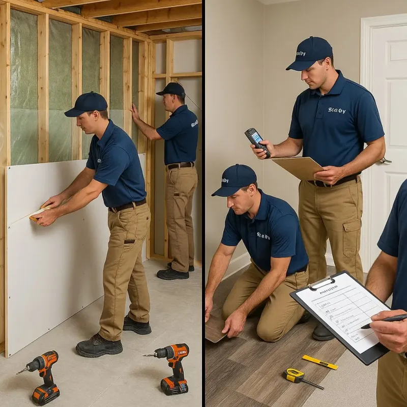 Repairs and Reconstruction process in Burnsville, NC